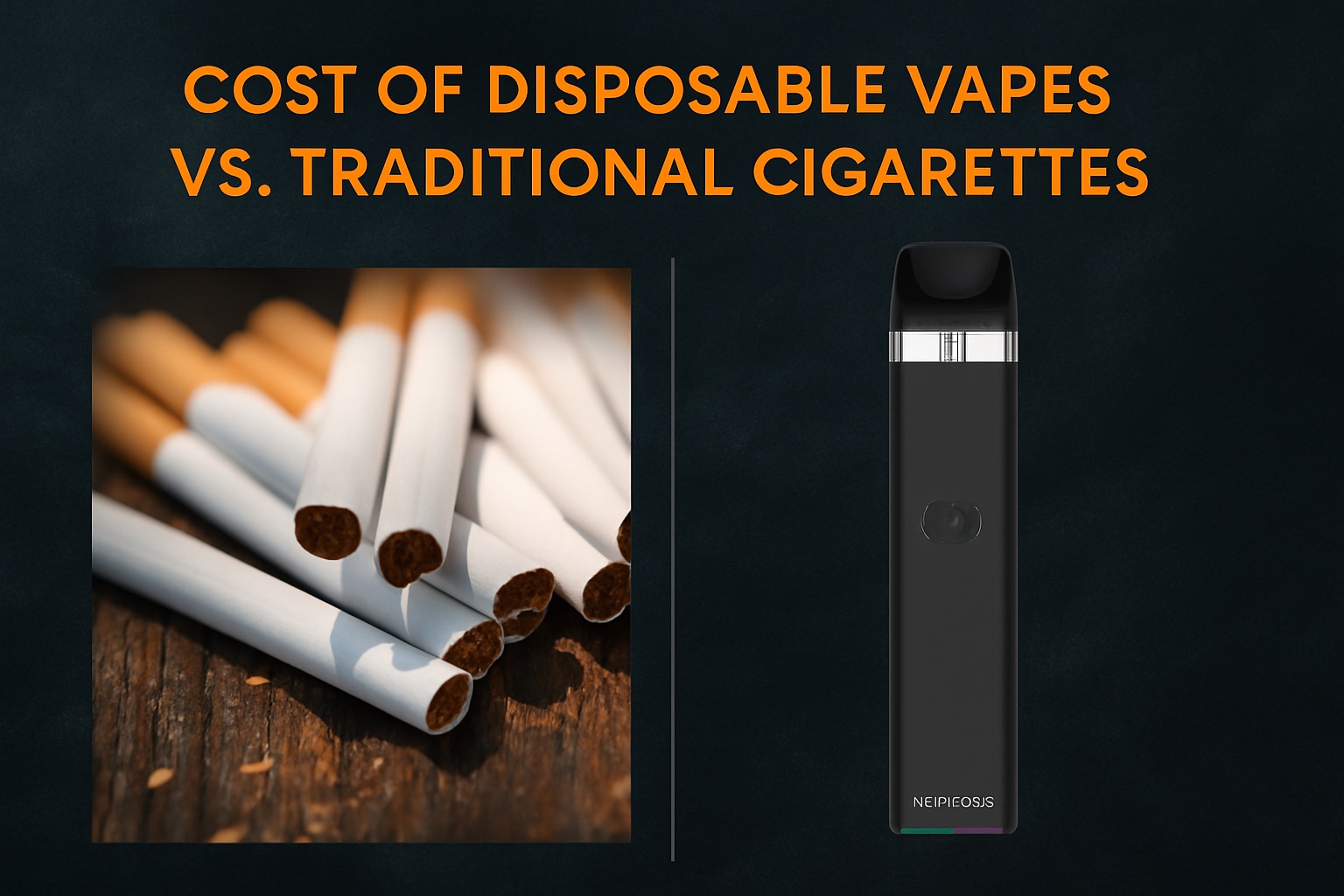 Cost of Disposable Vapes vs. Traditional Cigarettes